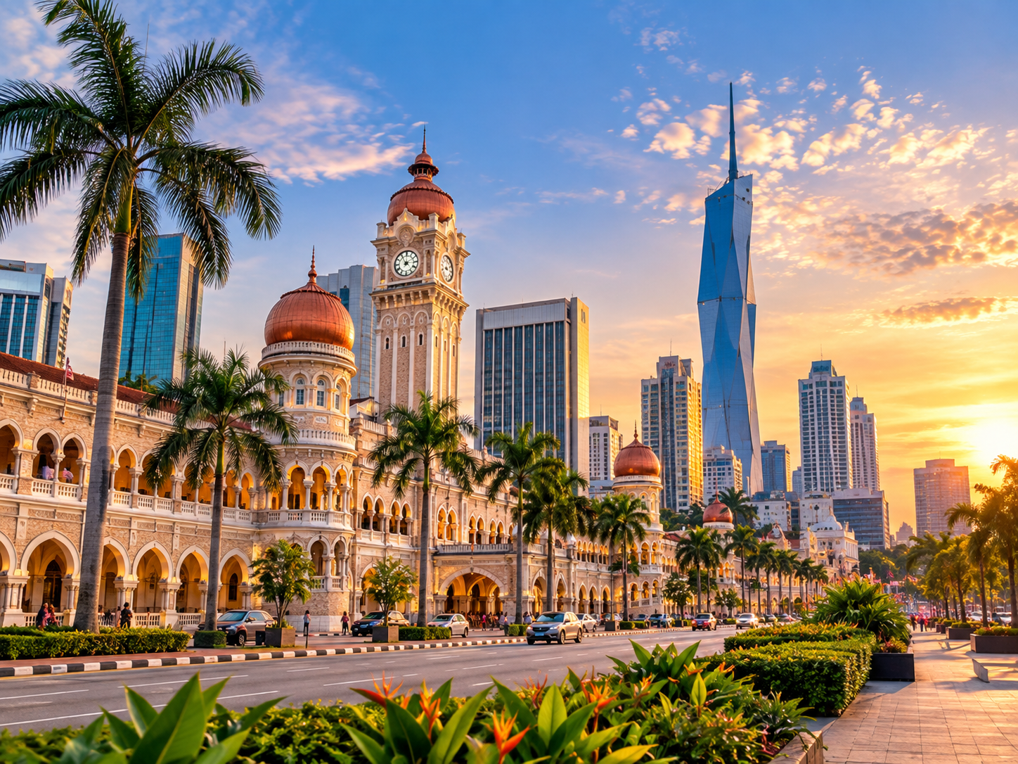 Kuala Lumpur — Petronas Towers city skyline